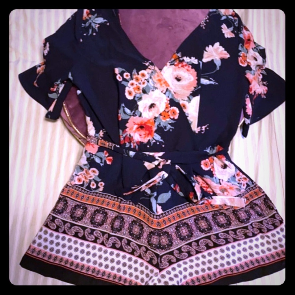 Shorts romper